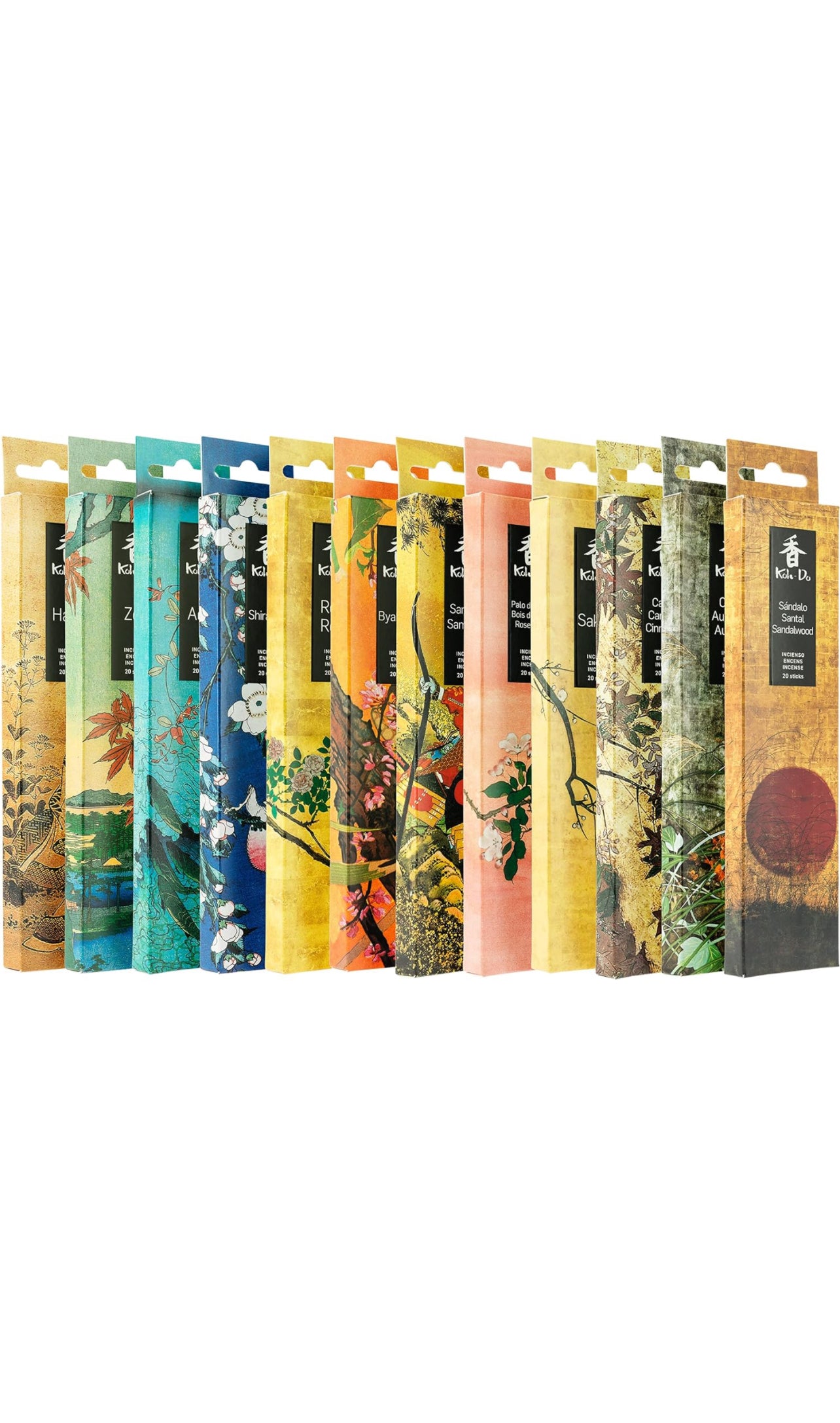 12 Stück Koh Do Mix Japanische Premium Räucherstäbchen SALE