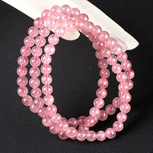 Lade das Bild in den Galerie-Viewer, Rosenquarz 108 Stück Armband Kette
