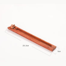 Lade das Bild in den Galerie-Viewer, Räucherstäbchenhalter aus Holz, Incense Holder Wood Ash Catcher - SHUAIVIBES
