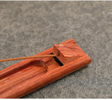 Lade das Bild in den Galerie-Viewer, Räucherstäbchenhalter aus Holz, Incense Holder Wood Ash Catcher - SHUAIVIBES
