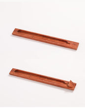 Lade das Bild in den Galerie-Viewer, Räucherstäbchenhalter aus Holz, Incense Holder Wood Ash Catcher - SHUAIVIBES
