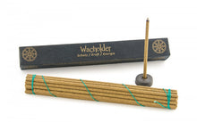 Lade das Bild in den Galerie-Viewer, Tibetische Räucherstäbchen ohne Bambuskern mit Halter Tibetan Line Berk
